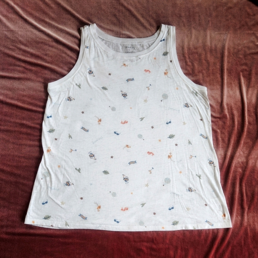 Classic Fit Summer Vibes Tank Top